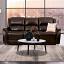 Espresso Power Sofa