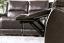 Espresso Power Loveseat