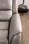 Light Gray Power Loveseat