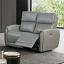 Gray Power Loveseat