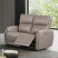 Light Brown Power Loveseat