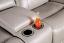 Light Gray Power Sectional