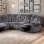 Dark Gray Power Sectional