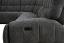 Dark Gray Power Sectional