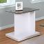 Black/White End Table