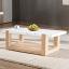 White/Natural Coffee Table