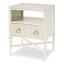 Reeded Petite Nightstand - Linen