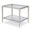 Clear glass top