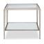 Clear glass top