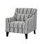 Stripe Accent Chair