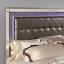 Silver Bed Headboard