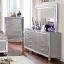 Silver Dresser with Mirror