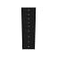 Pro Black 9-Drawer Unit Black