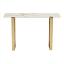 Gold Console Table
