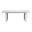Brushed Stainless Steel Coffee Table