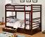 Dark Walnut Bunk Bed