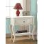 Pearl White Nightstand