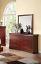 Cherry Dresser W/Mirror