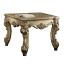 Gold Patina End Table