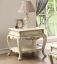 Antique White End Table