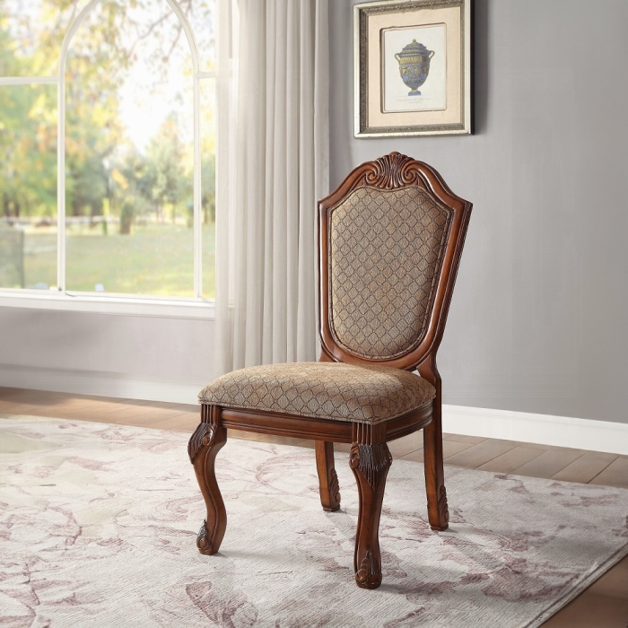 Chateau De Ville Cherry Side Chair Set of 2