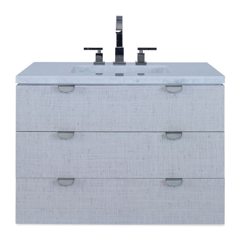 34" Adaline Wall Mount Sink Chest Bathroom Vanity