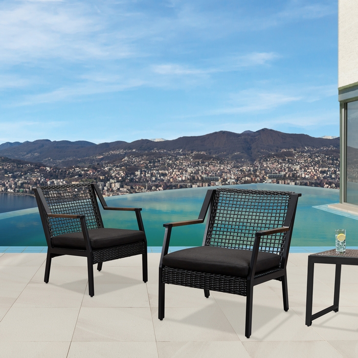Calvin Patio Chair Set of 2