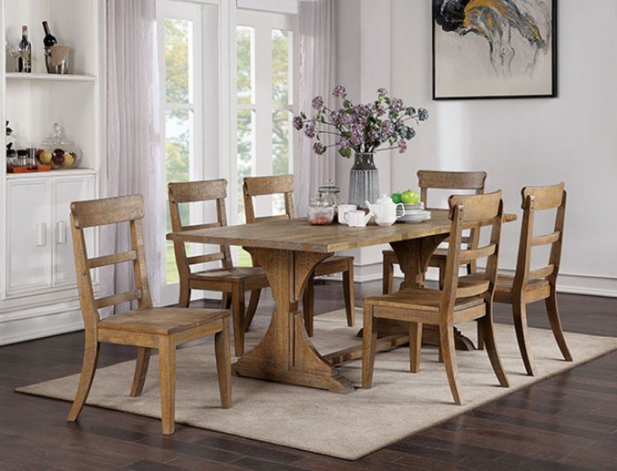 Leonidas Rustic Dining Table 