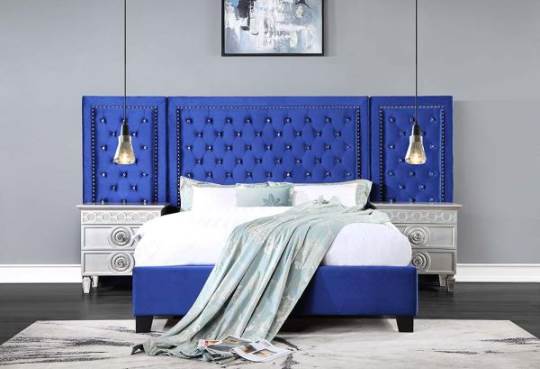 Damazy Oversized Headboard Bed