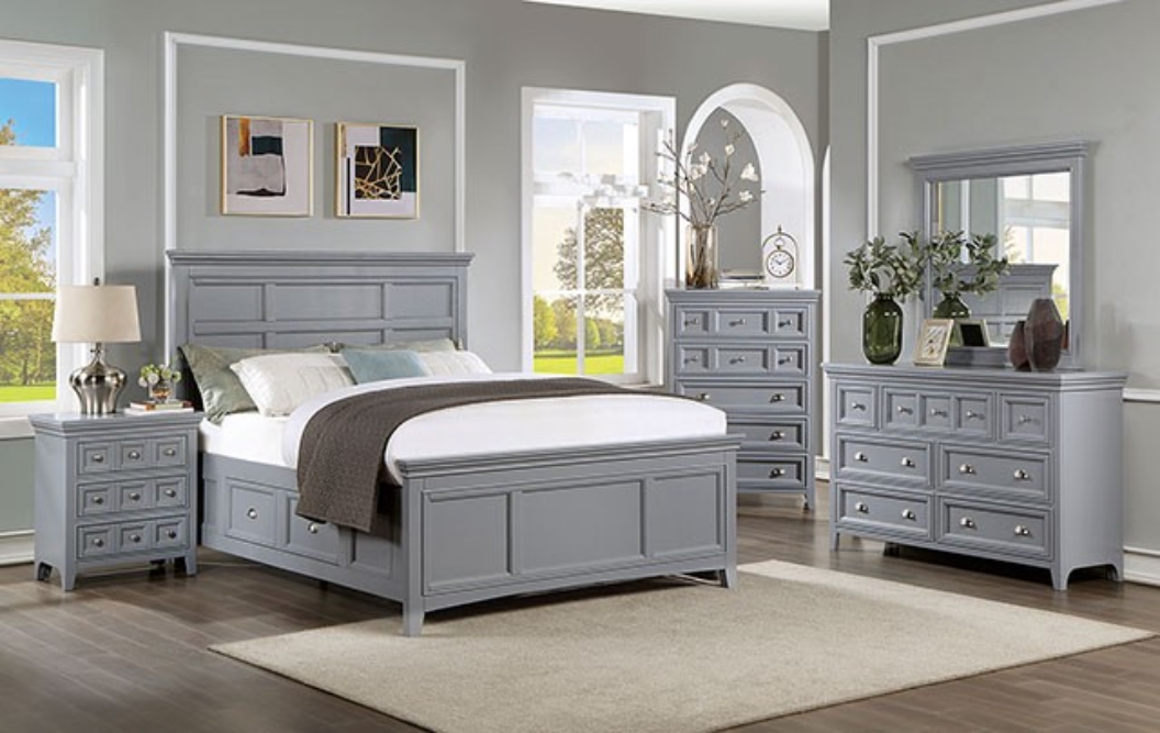 Castlile Transitional Storage Bed