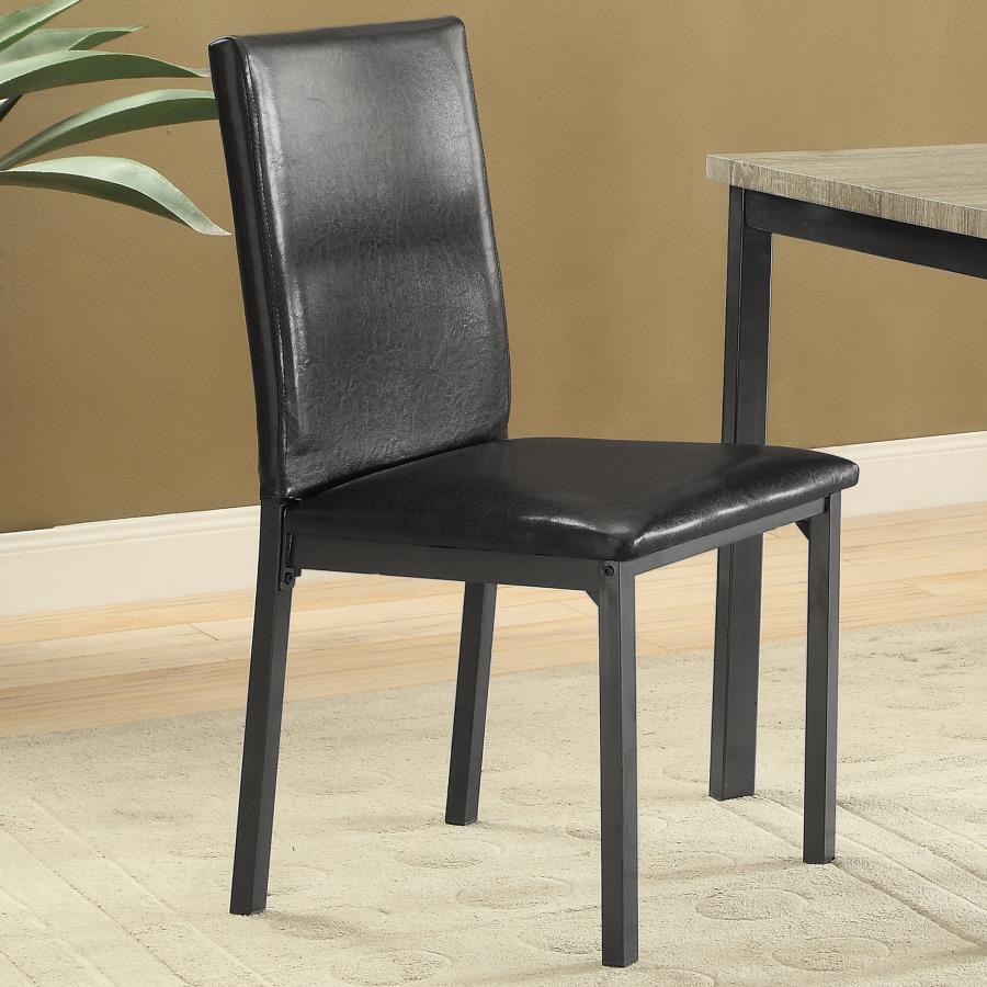 Garza Upholstered Dining Side Chair Set of 2