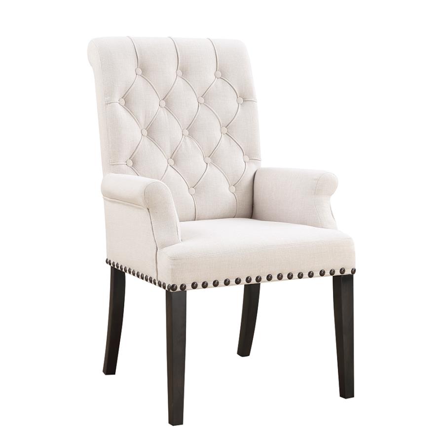 Alana Fabric Upholstered Dining Arm Chair