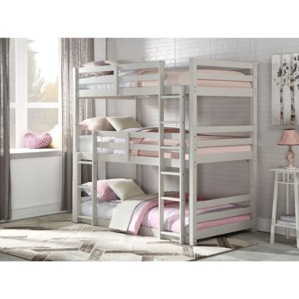 Ronnie Triple Twin Bunk Bed
