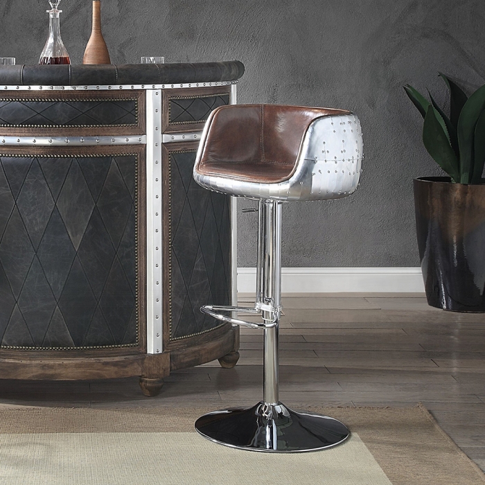 Brancaster Adjustable Stool with Swivel