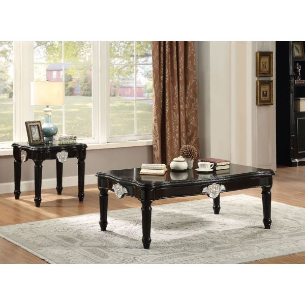 Ernestine Vintage Carved Motif Coffee Table