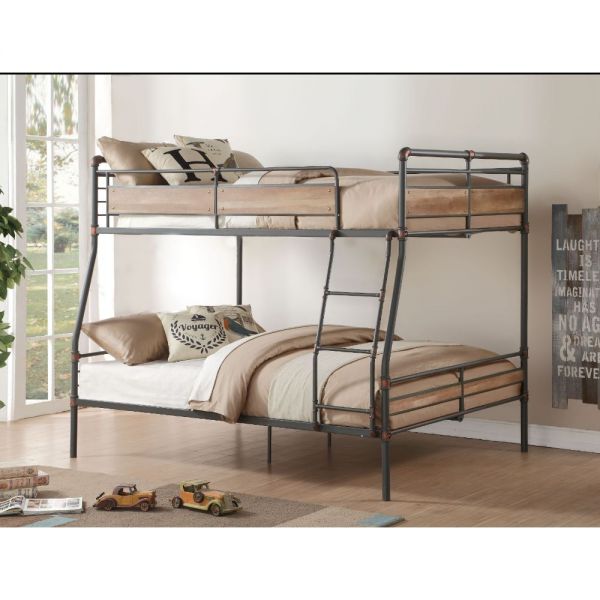 Brantley II Industrial Style Bunk Bed
