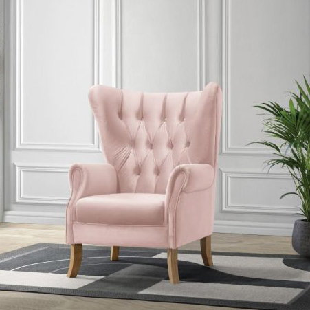 Adonis Wingback Club Accent Chair