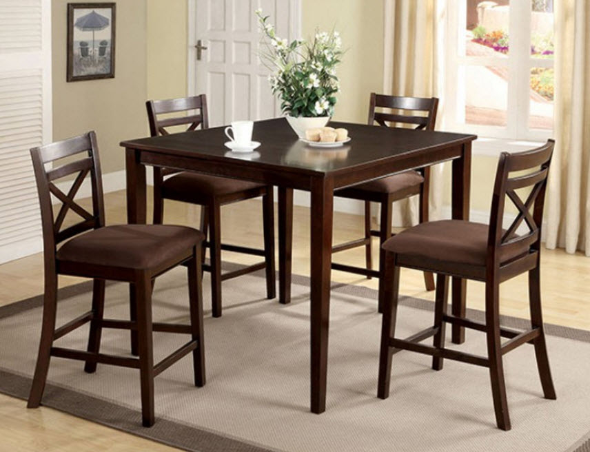 Weston 5 Piece Counter Height Table Set 