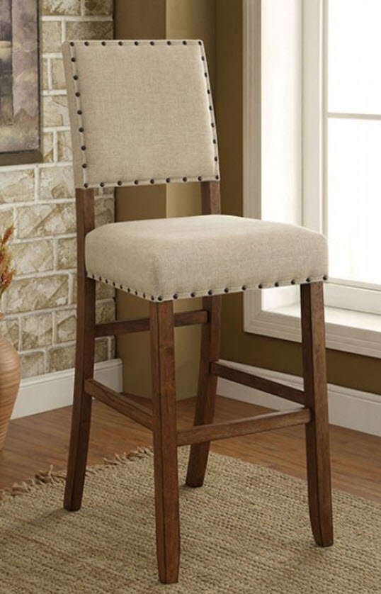 Sania Nailhead Trim Bar Chair Set of 2