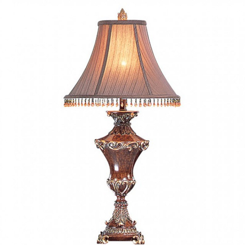 Selma Rococo-Inspired Embelishment Table Lamp - Set of 2