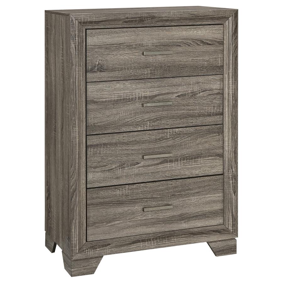 Wright Brown Oak Chest