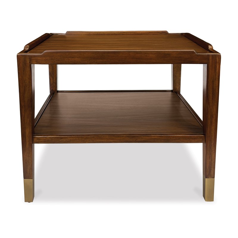 Crenellated End Table