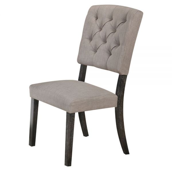 Bernard Button Tufted Side Chair Set of 2