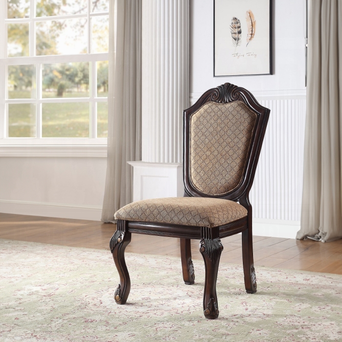 Chateau De Ville Espresso Side Chair Set of 2