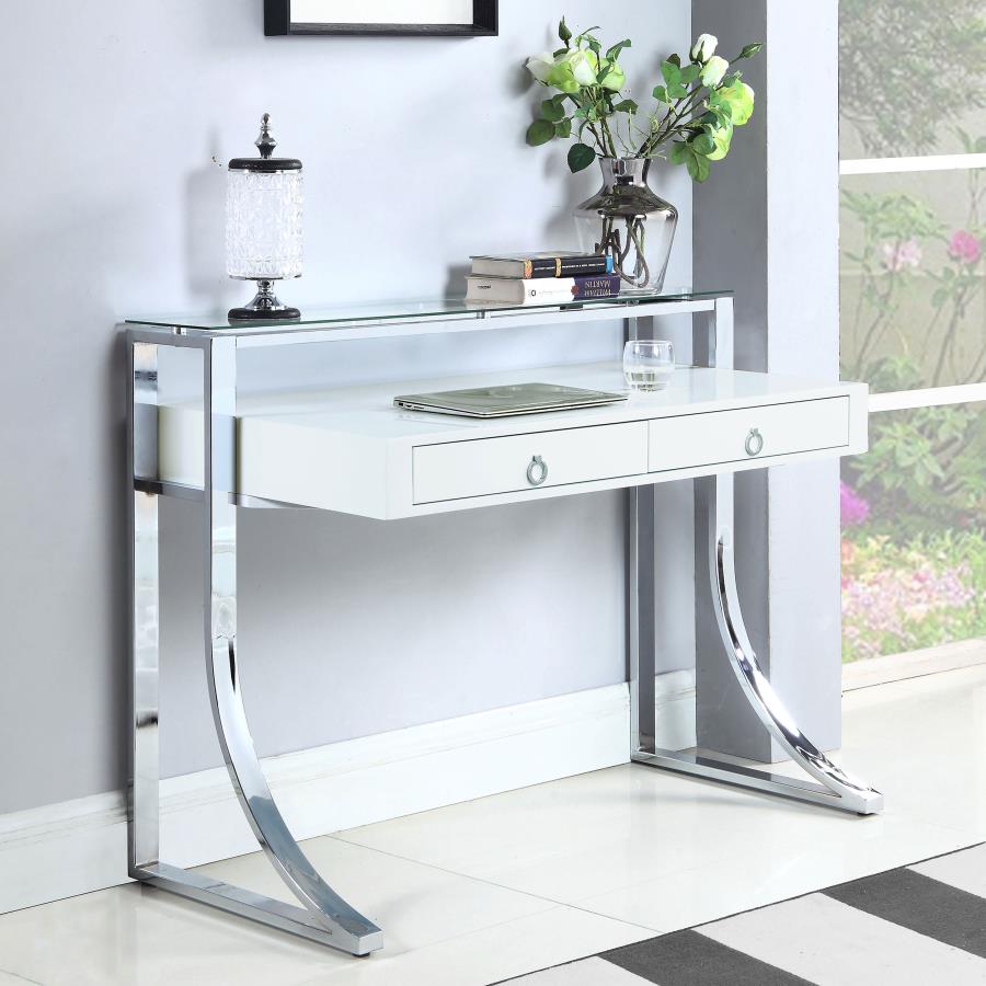 Gemma 48-inch 2-drawer Writing Desk