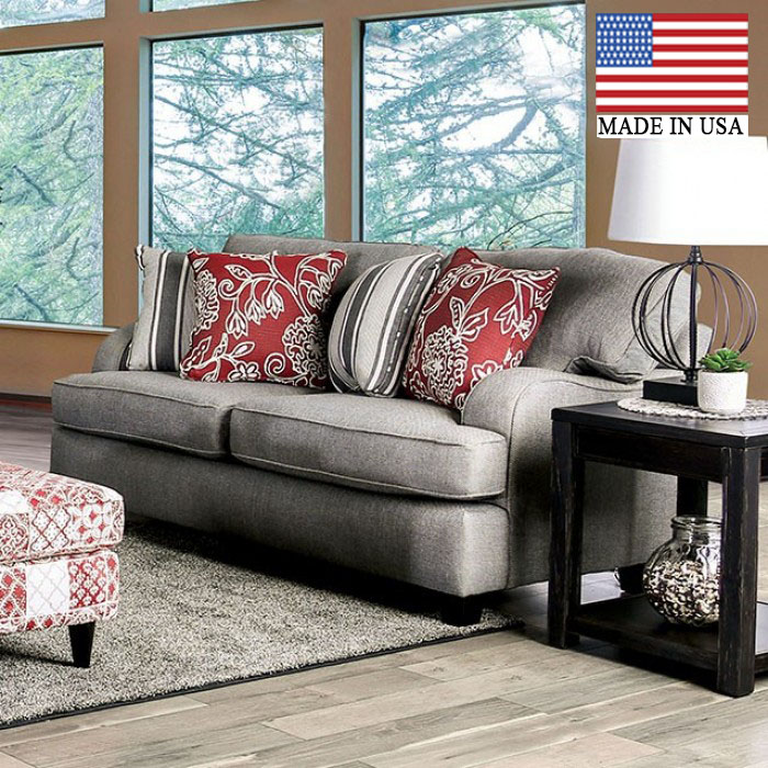 Ames Box Cushion Seating Loveseat