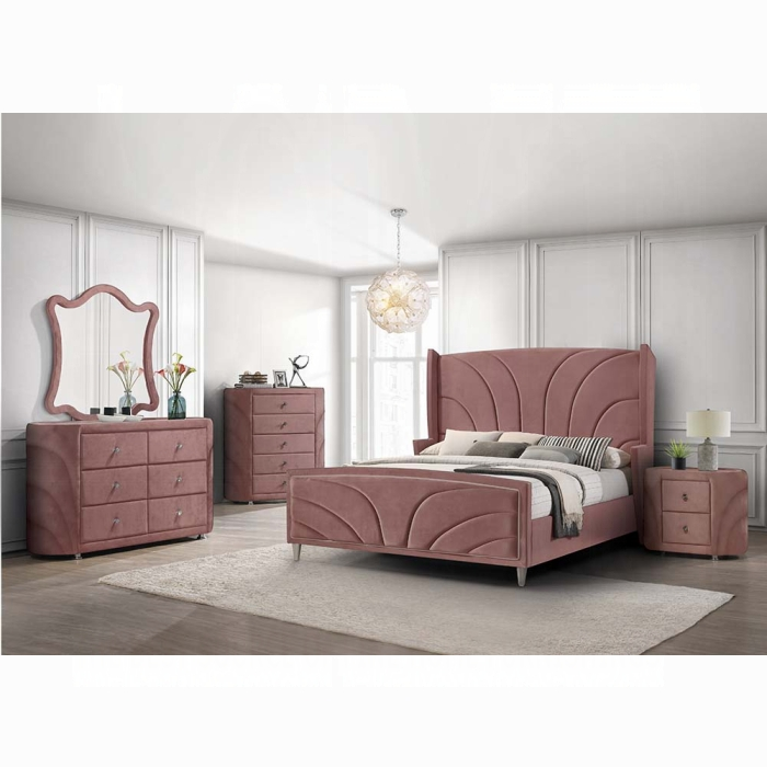 Salonia Art Deco-Inspired Design Bed
