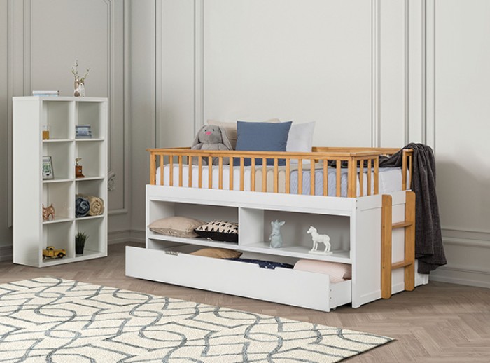 McPherson Transitional Twin Captain Bed