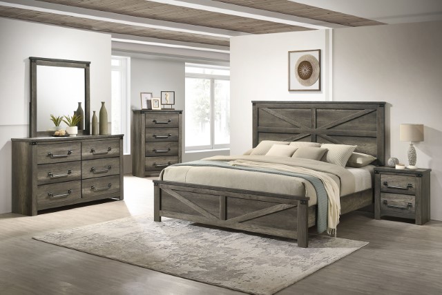 Belize Rustic Farmhouse Bed