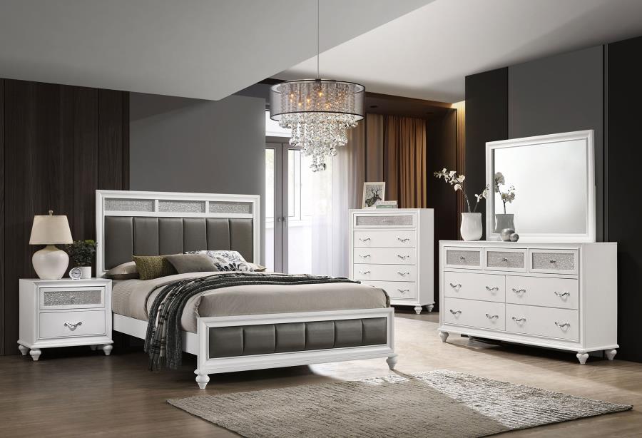 Barzini Wood Panel Bed